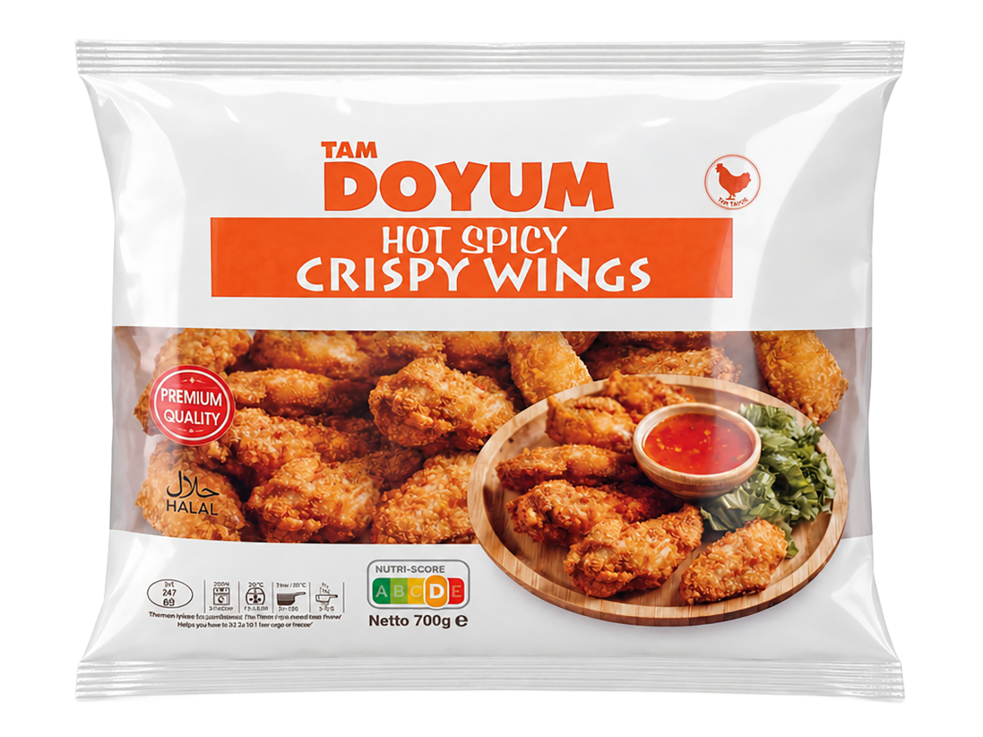Doyum Hot & Spicy Krokante Kippenvleugels