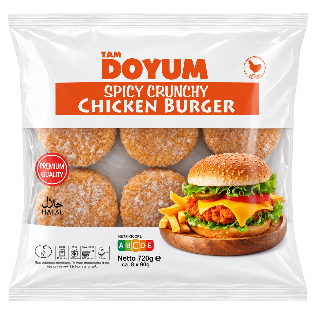 Doyum Spicy Crunchy Kipburger